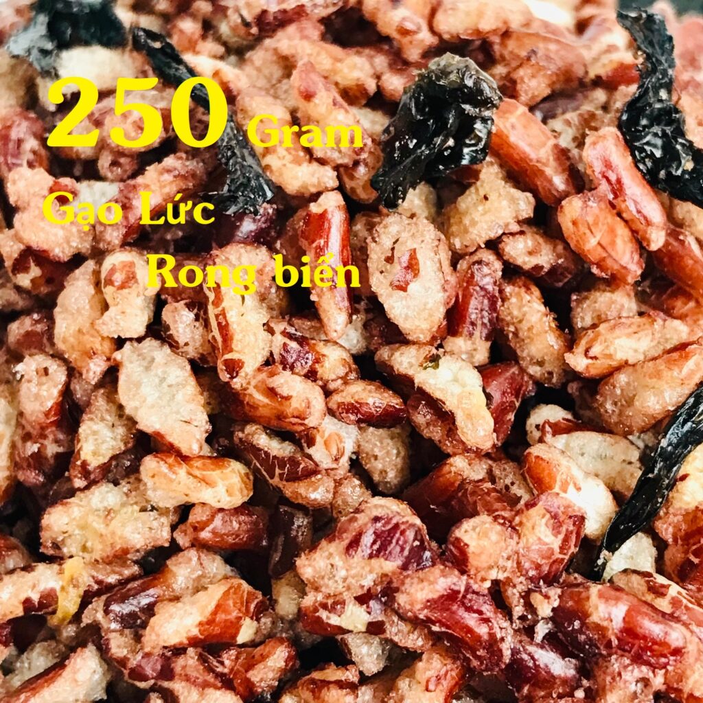 gạo lứt sấy rong biển